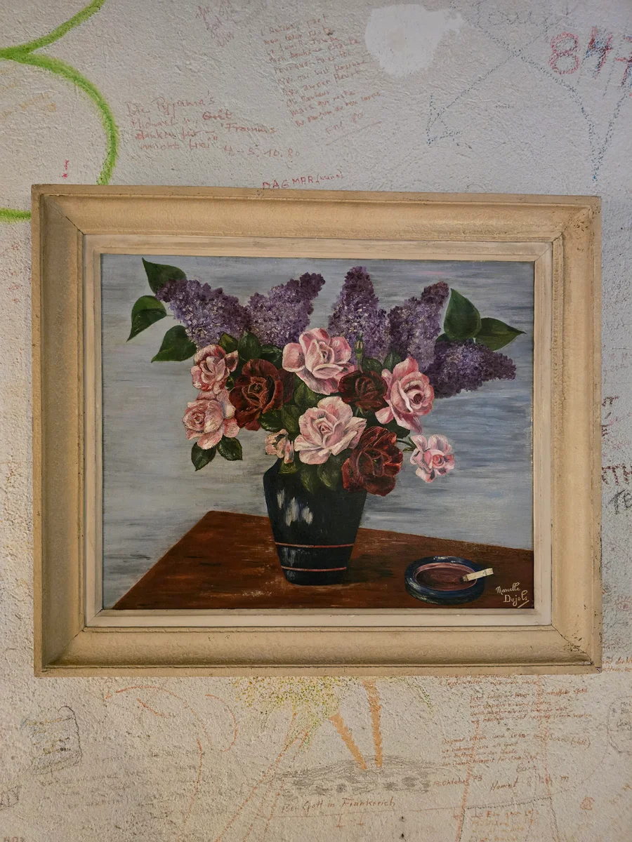 Huile sur toile, années 60