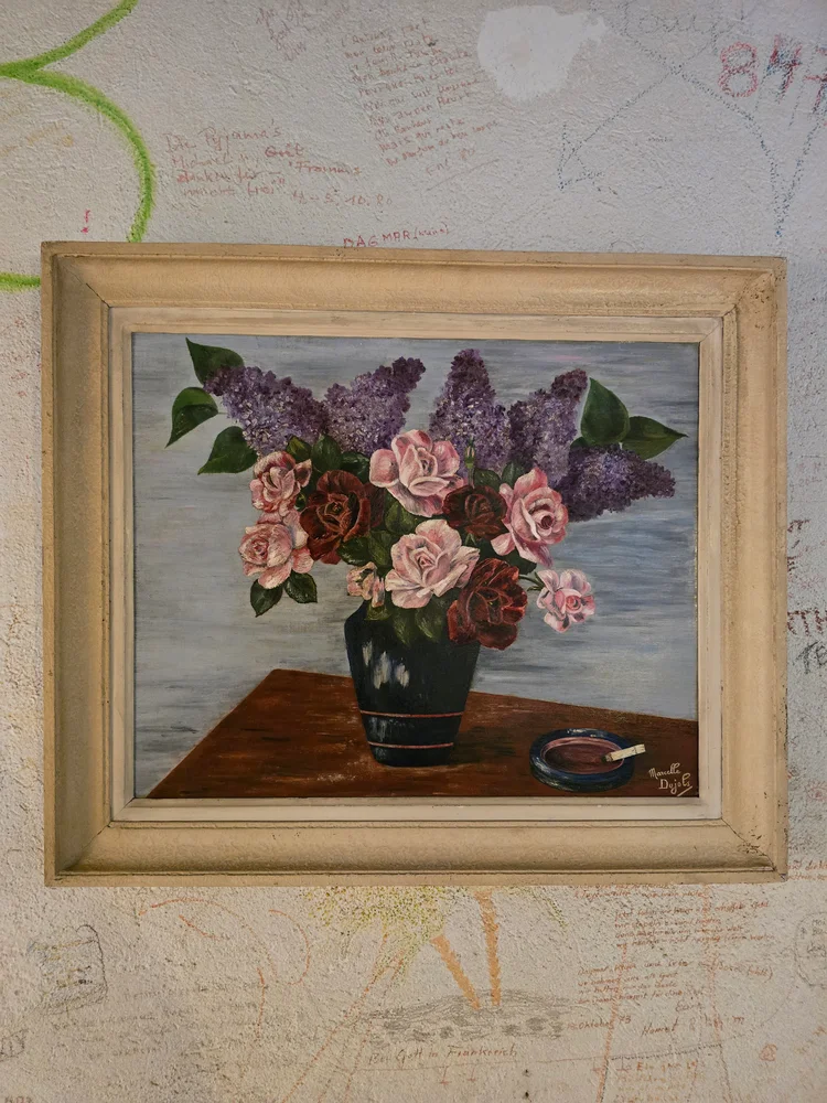Huile sur toile, années 60